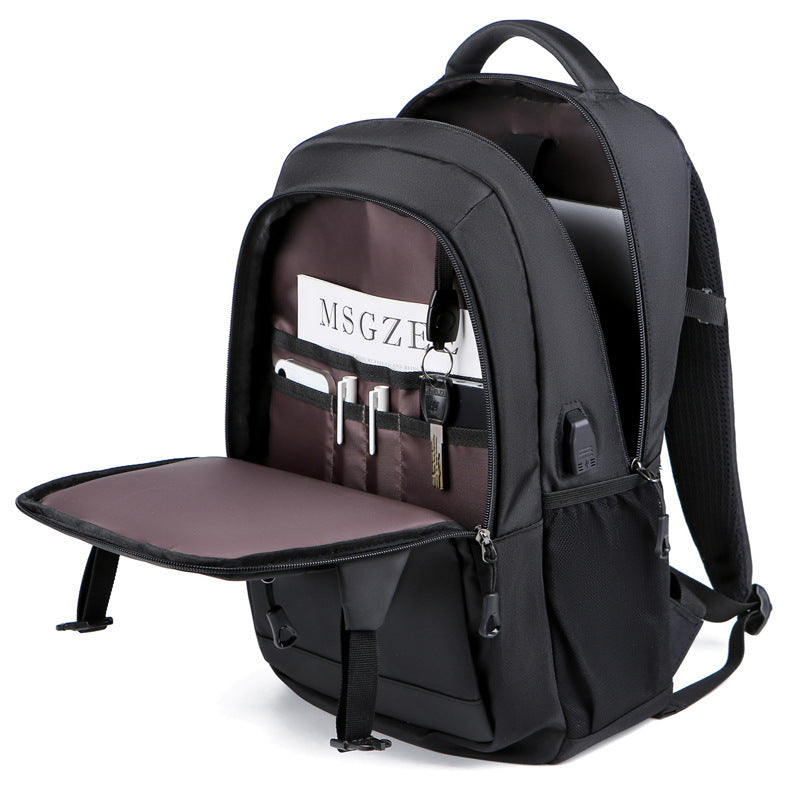 Large Capacity Nylon Backpack with Custom Logo