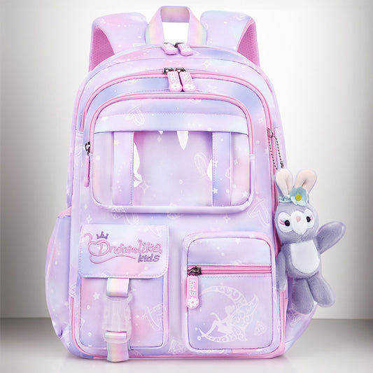 Girls backpack Kids Backpack for Girl Cute Elementary Bookbag Waterproof Large Capacity School Bag Backpacks for Girls