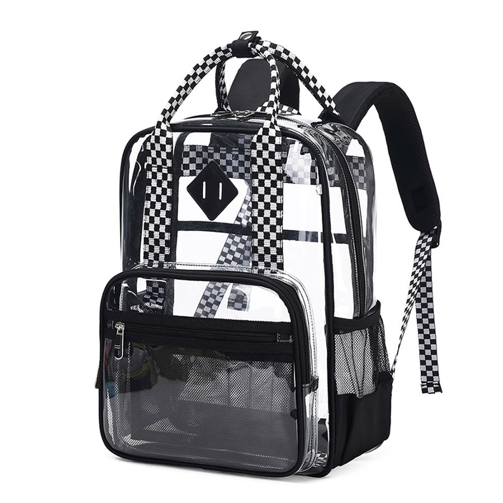 Clear Backpack for Girls Transparent PVC Backpack