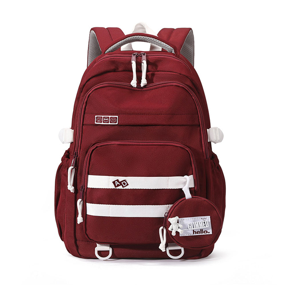 Stylish and Durable Multi-Compartment Backpack for Middle School Students